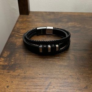 Leather bracelet